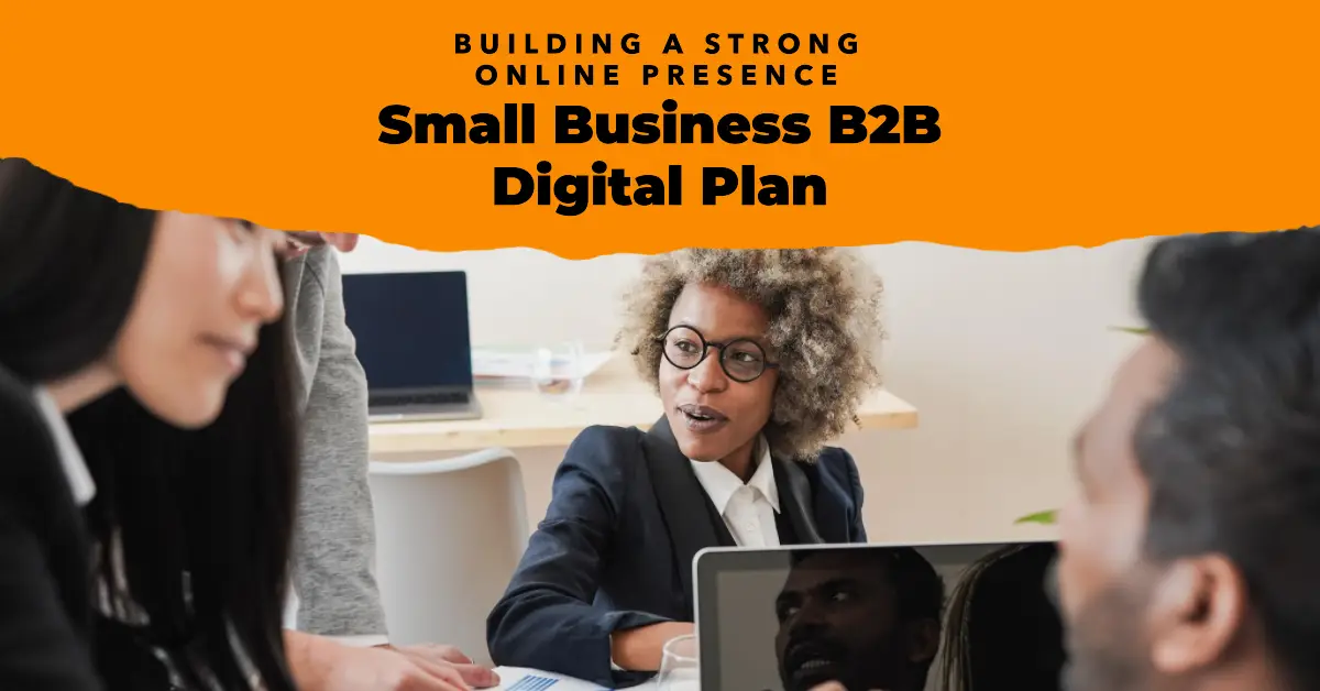 small business B2B digital plan